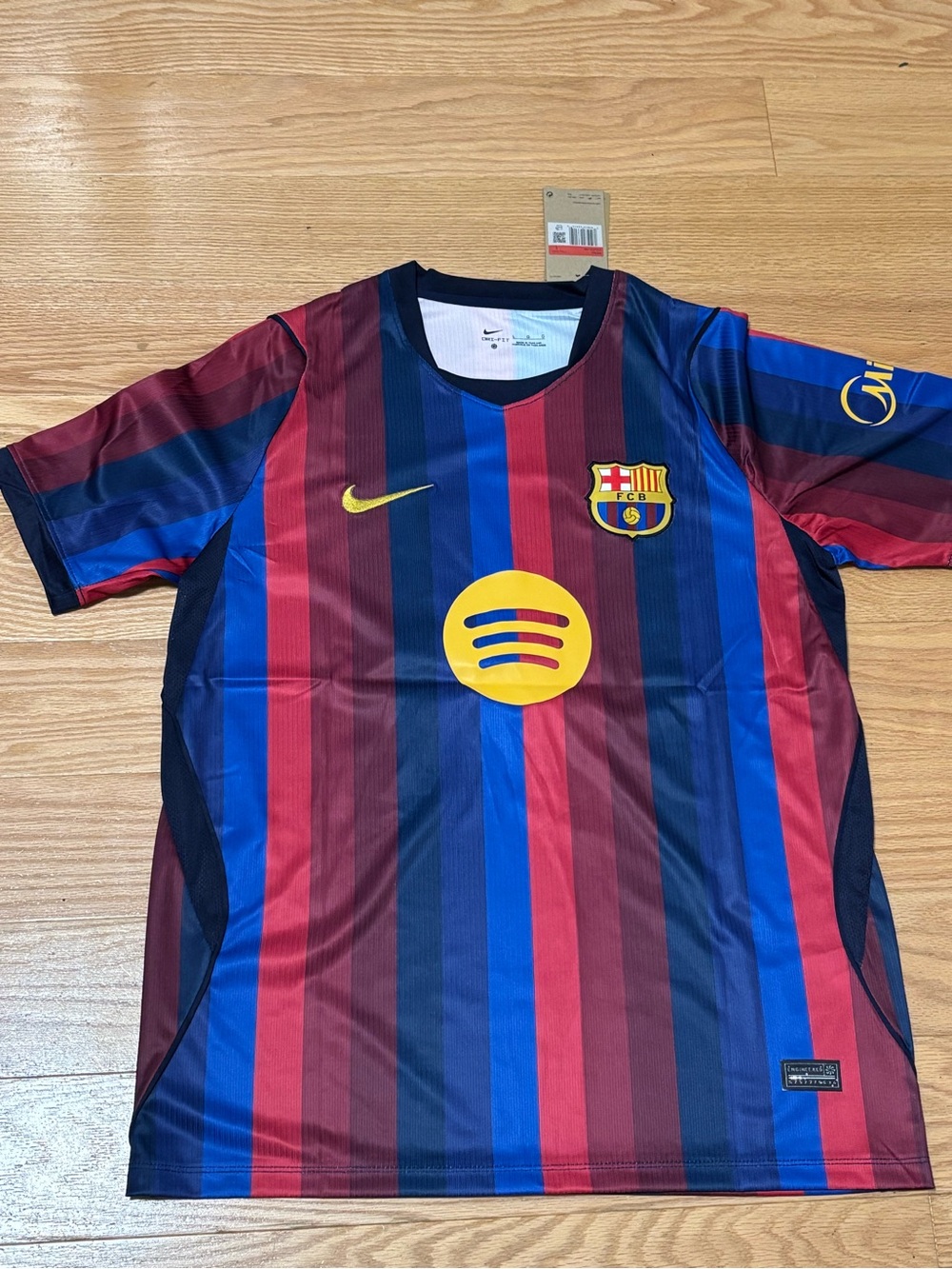 Nike FC Barcelona “Raphinha” Red & Blue Home Soccer Jersey